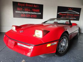 1986 CHEVROLET CORVETTE CONVERTIBLE - 2D CONVERTIBLE