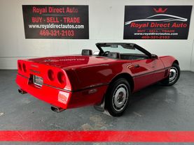 1986 CHEVROLET CORVETTE CONVERTIBLE - 2D CONVERTIBLE