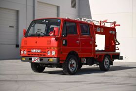 1990 NISSAN ATLAS TRUCK TD27 FIRE TRUCK