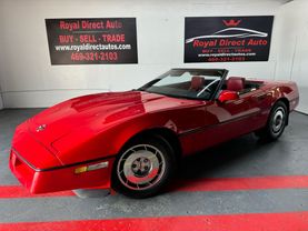 1986 CHEVROLET CORVETTE CONVERTIBLE - 2D CONVERTIBLE