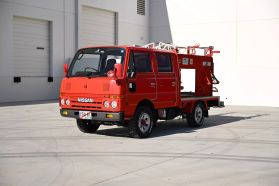 1990 NISSAN ATLAS TRUCK TD27 FIRE TRUCK