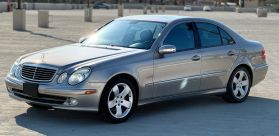 2004 MERCEDES-BENZ E-CLASS SEDAN V8, 5.0 LITER E 500 SEDAN 4D