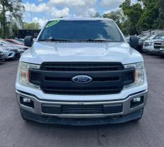 2018 FORD F150 SUPERCREW CAB PICKUP WHITE AUTOMATIC -  V & B Auto Sales