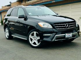 2014 MERCEDES-BENZ M-CLASS SUV V6, 3.5 LITER ML 350 4MATIC SPORT UTILITY 4D