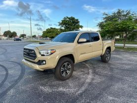 2017 TOYOTA TACOMA DOUBLE CAB PICKUP V6, 3.5 LITER TRD SPORT PICKUP 4D 5 FT