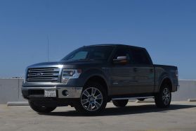 2014 FORD F150 SUPERCREW CAB PICKUP V6, ECOBOOST, 3.5L LARIAT PICKUP 4D 5 1/2 FT