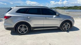 2017 HYUNDAI SANTA FE SUV V6, GDI, 3.3 LITER LIMITED ULTIMATE SPORT UTILITY 4D