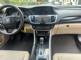 2016 HONDA ACCORD SEDAN 4-CYL, PZEV, 2.4 LITER LX SEDAN 4D
