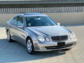 2004 MERCEDES-BENZ E-CLASS SEDAN V8, 5.0 LITER E 500 SEDAN 4D