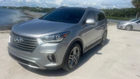 2017 HYUNDAI SANTA FE SUV V6, GDI, 3.3 LITER LIMITED ULTIMATE SPORT UTILITY 4D