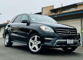 2014 MERCEDES-BENZ M-CLASS SUV V6, 3.5 LITER ML 350 4MATIC SPORT UTILITY 4D