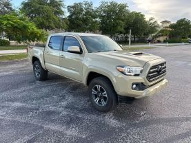 2017 TOYOTA TACOMA DOUBLE CAB PICKUP V6, 3.5 LITER TRD SPORT PICKUP 4D 5 FT