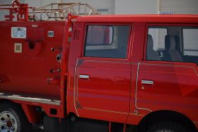 1990 NISSAN ATLAS TRUCK TD27 FIRE TRUCK