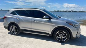 2017 HYUNDAI SANTA FE SUV V6, GDI, 3.3 LITER LIMITED ULTIMATE SPORT UTILITY 4D