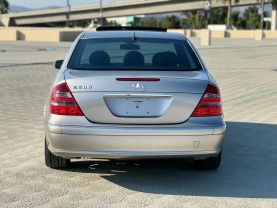 2004 MERCEDES-BENZ E-CLASS SEDAN V8, 5.0 LITER E 500 SEDAN 4D