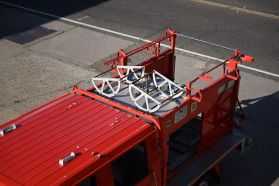 1990 NISSAN ATLAS TRUCK TD27 FIRE TRUCK