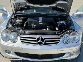 2004 MERCEDES-BENZ SL-CLASS CONVERTIBLE V8, 5.0 LITER SL 500 ROADSTER 2D