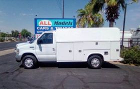 2014 FORD E350 SUPER DUTY CUTAWAY CUTAWAY V8, FLEX FUEL, 5.4 LITER CUTAWAY VAN 2D