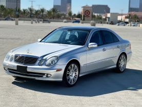 2006 MERCEDES-BENZ E-CLASS SEDAN V8, 5.0 LITER E 500 SEDAN 4D