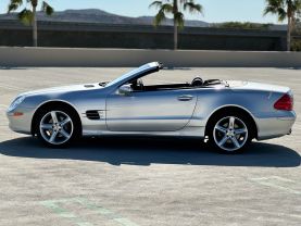 2004 MERCEDES-BENZ SL-CLASS CONVERTIBLE V8, 5.0 LITER SL 500 ROADSTER 2D