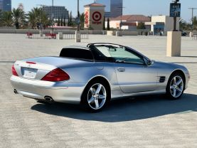 2004 MERCEDES-BENZ SL-CLASS CONVERTIBLE V8, 5.0 LITER SL 500 ROADSTER 2D