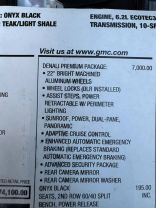 2021 GMC YUKON XL SUV V8, ECOTEC3, 6.2 LITER DENALI SPORT UTILITY 4D