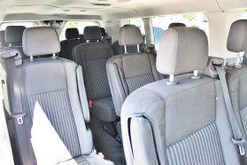 2017 FORD TRANSIT 350 WAGON PASSENGER V6, 3.7 LITER XLT W/LOW ROOF W/60/40 SIDE DOOR VAN 3D