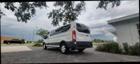 2018 FORD TRANSIT 350 WAGON PASSENGER V6, 3.7 LITER XLT W/LOW ROOF W/SLIDING SIDE DOOR VAN 3D