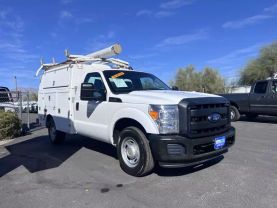 2013 FORD F350 SUPER DUTY REGULAR CAB PICKUP V8, FLEX FUEL, 6.2 LITER XL PICKUP 2D 8 FT