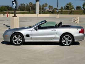 2004 MERCEDES-BENZ SL-CLASS CONVERTIBLE V8, 5.0 LITER SL 500 ROADSTER 2D