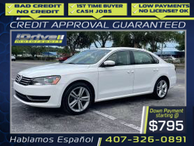 2014 VOLKSWAGEN PASSAT SEDAN 4-CYL, TURBO, 1.8 LITER 1.8T SE SEDAN 4D
