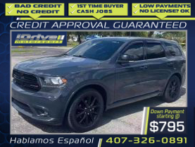 2018 DODGE DURANGO SUV V6, 3.6 LITER GT SPORT UTILITY 4D