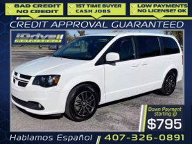 2019 DODGE GRAND CARAVAN PASSENGER PASSENGER V6, FLEX FUEL, 3.6 LITER GT MINIVAN 4D