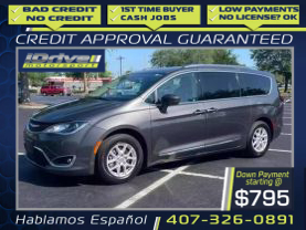 2020 CHRYSLER PACIFICA PASSENGER V6, 3.6 LITER TOURING L MINIVAN 4D