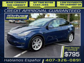 2021 TESLA MODEL Y SUV DUAL AC ELECTRIC MOTORS LONG RANGE SPORT UTILITY 4D