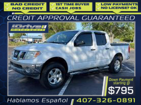 2010 NISSAN FRONTIER CREW CAB PICKUP V6, 4.0 LITER LE PICKUP 4D 5 FT