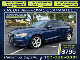 2016 AUDI A3 SEDAN 4-CYL, TURBO, 1.8 LITER 1.8T PREMIUM SEDAN 4D