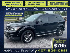 2015 DODGE JOURNEY SUV 4-CYL, 2.4 LITER CROSSROAD SPORT UTILITY 4D
