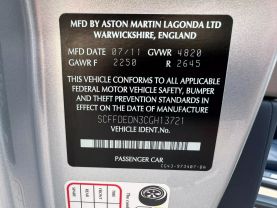 2012 ASTON MARTIN VIRAGE - - 2