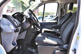 2017 FORD TRANSIT 350 WAGON PASSENGER V6, 3.7 LITER XLT W/LOW ROOF W/60/40 SIDE DOOR VAN 3D
