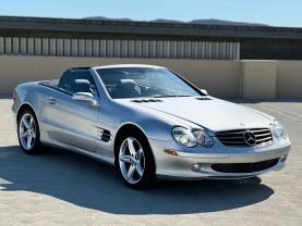 2004 MERCEDES-BENZ SL-CLASS CONVERTIBLE V8, 5.0 LITER SL 500 ROADSTER 2D