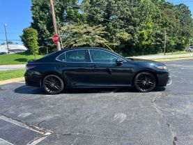 2021 TOYOTA CAMRY SEDAN BLACK AUTOMATIC - Auto Solutions of Greensboro LLC, NC, 36.05701, -79.84368