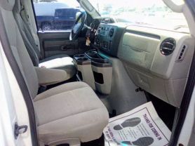 2014 FORD E350 SUPER DUTY CUTAWAY CUTAWAY V8, FLEX FUEL, 5.4 LITER CUTAWAY VAN 2D