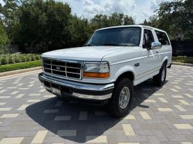 1996 FORD BRONCO SUV V8, 5.8 LITER SPORT UTILITY 2D