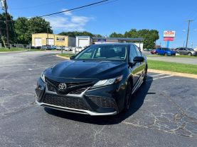 2021 TOYOTA CAMRY SEDAN BLACK AUTOMATIC - Auto Solutions of Greensboro LLC, NC, 36.05701, -79.84368