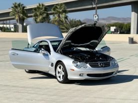 2004 MERCEDES-BENZ SL-CLASS CONVERTIBLE V8, 5.0 LITER SL 500 ROADSTER 2D