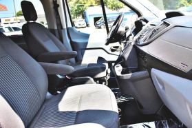 2017 FORD TRANSIT 350 WAGON PASSENGER V6, 3.7 LITER XLT W/LOW ROOF W/60/40 SIDE DOOR VAN 3D
