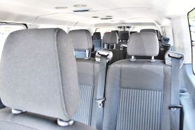 2017 FORD TRANSIT 350 WAGON PASSENGER V6, 3.7 LITER XLT W/LOW ROOF W/60/40 SIDE DOOR VAN 3D