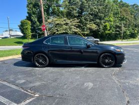 2021 TOYOTA CAMRY SEDAN BLACK AUTOMATIC - Auto Solutions of Greensboro LLC, NC, 36.05701, -79.84368