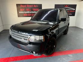 2012 LAND ROVER RANGE ROVER SUV V8, SUPERCHARGED, 5.0 LITER SUPERCHARGED SPORT UTILITY 4D